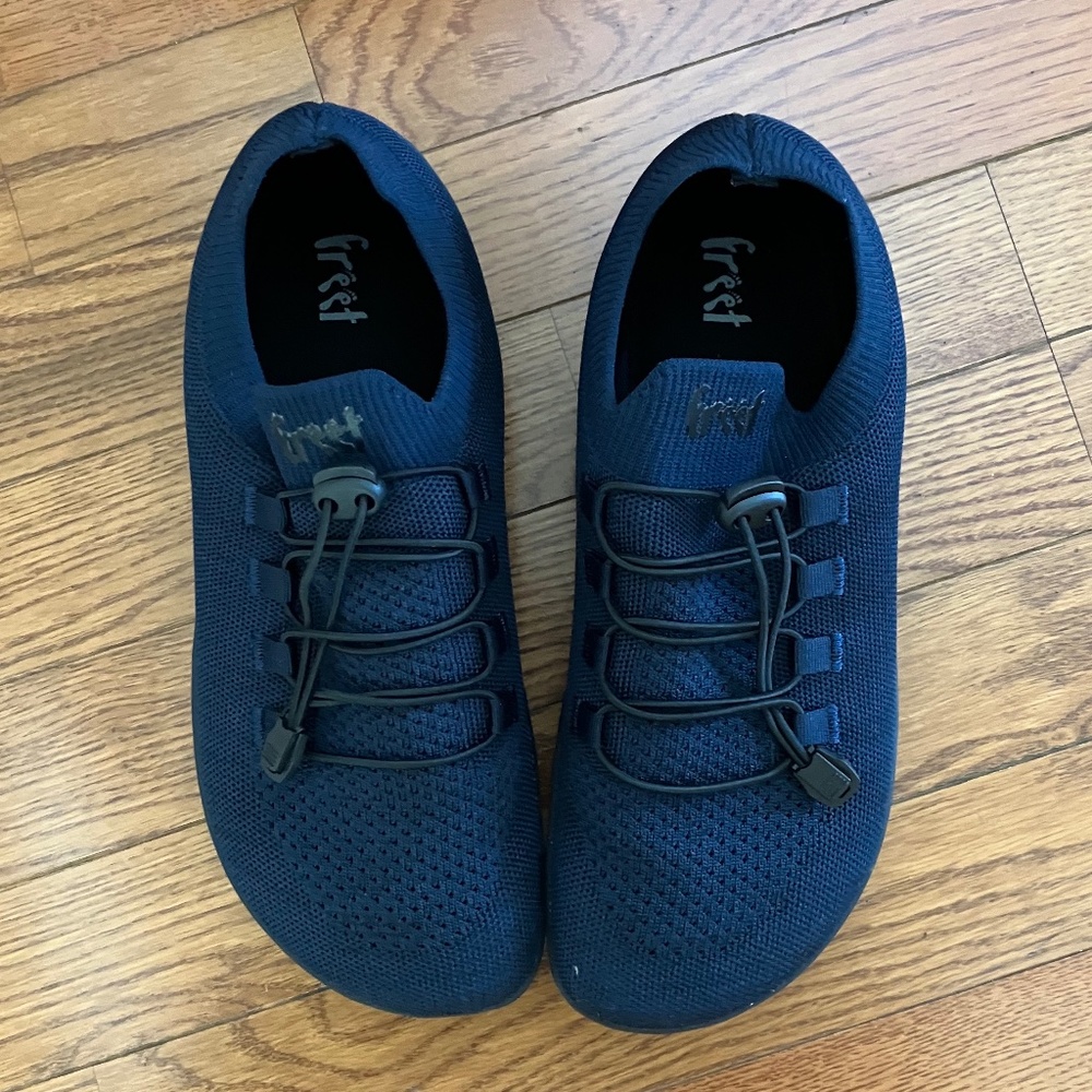 Freet Tanga barefoot style shoes, navy